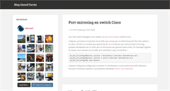 Desktop Screenshot of bloc.gerardfarras.com